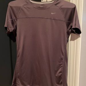 Nike women’s purple sport tee size medium